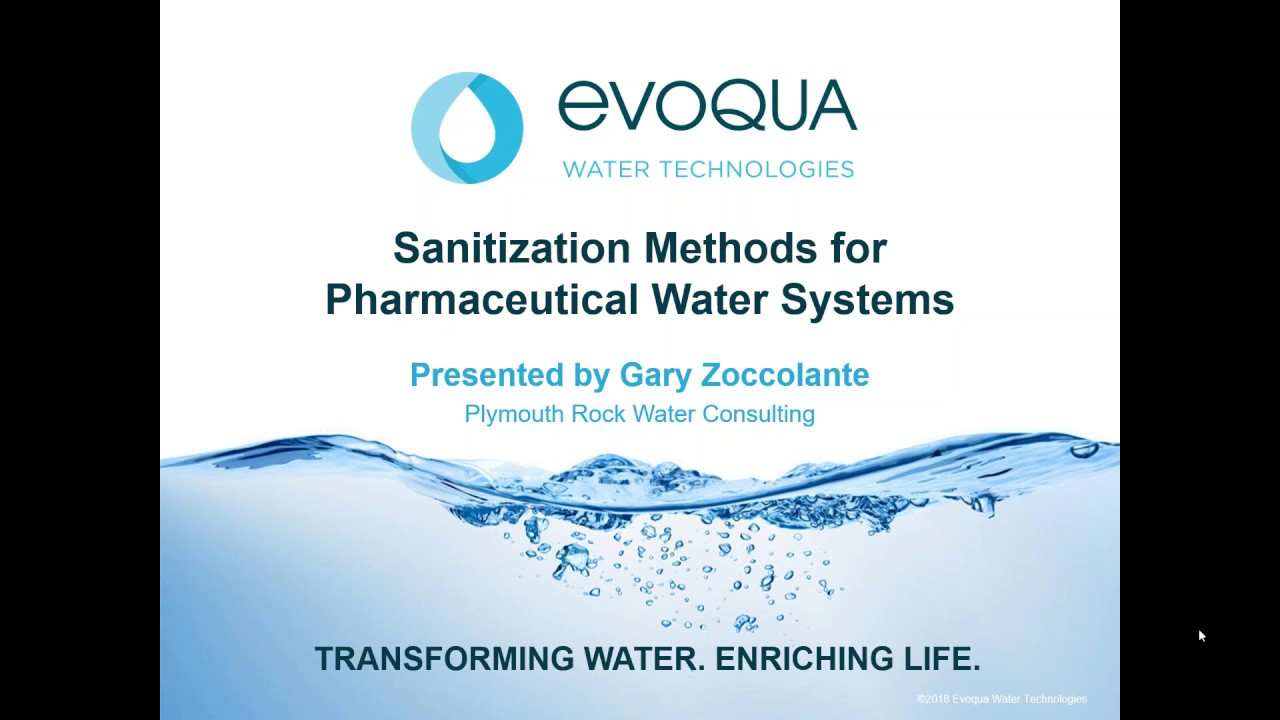 Sanitization Methods for Pharmaceutical Water Systems