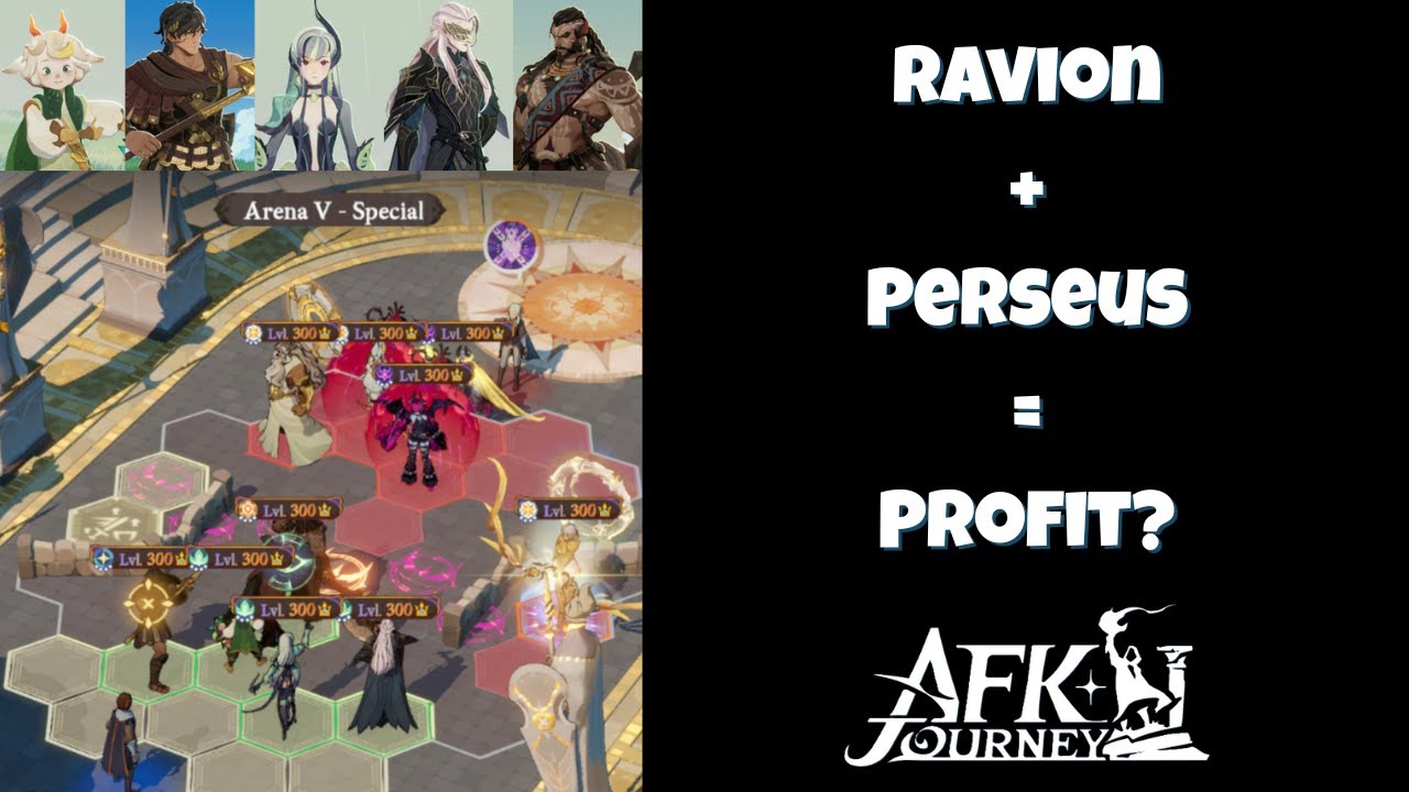 Ravion + Perseus = Crazy Burst Team? | Pioneer Server Team Showcase [AFK Journey]