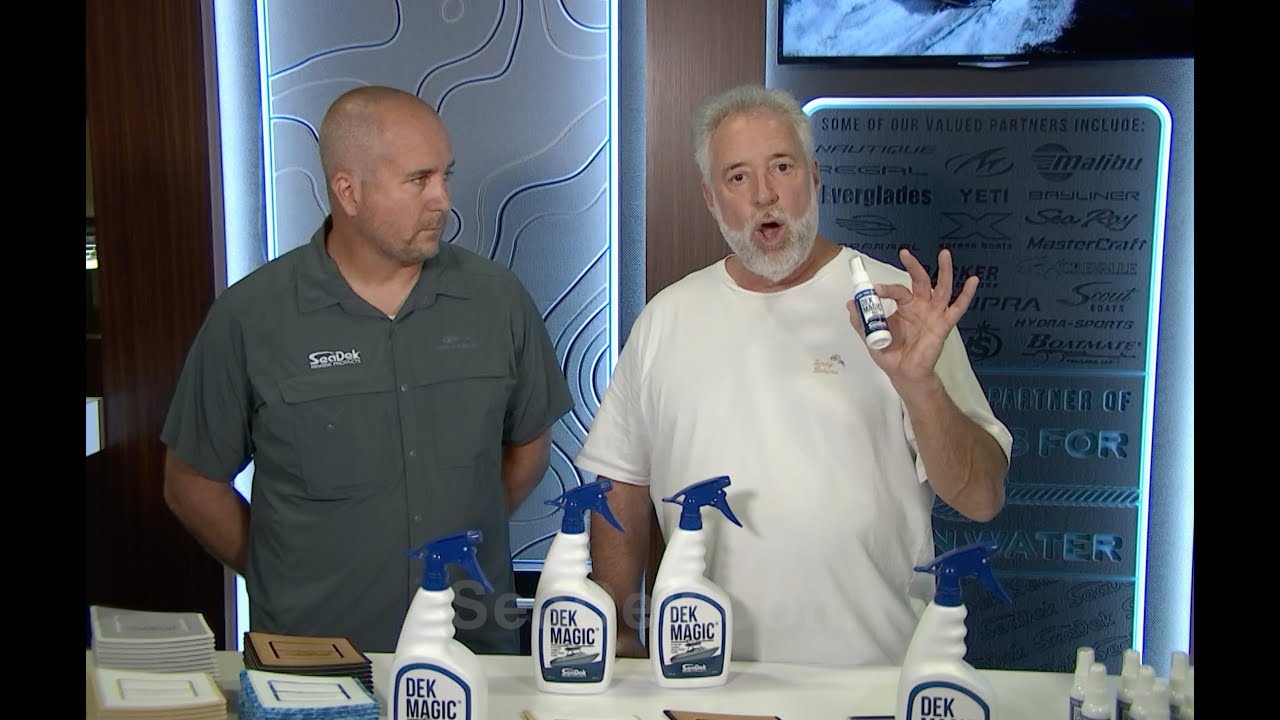 Dek Magic Cleans SeaDek on Ship Shape TV