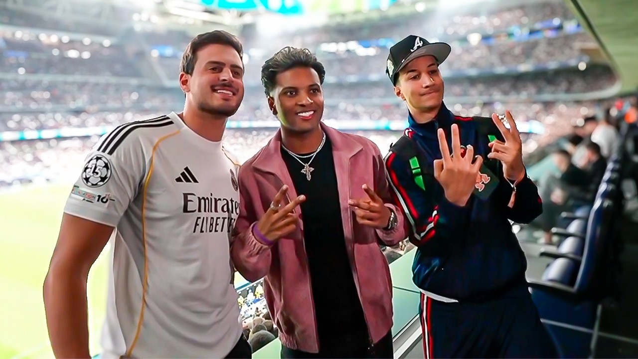 RODRYGO RECEBE JON VLOGS & TOTA EM MADRID