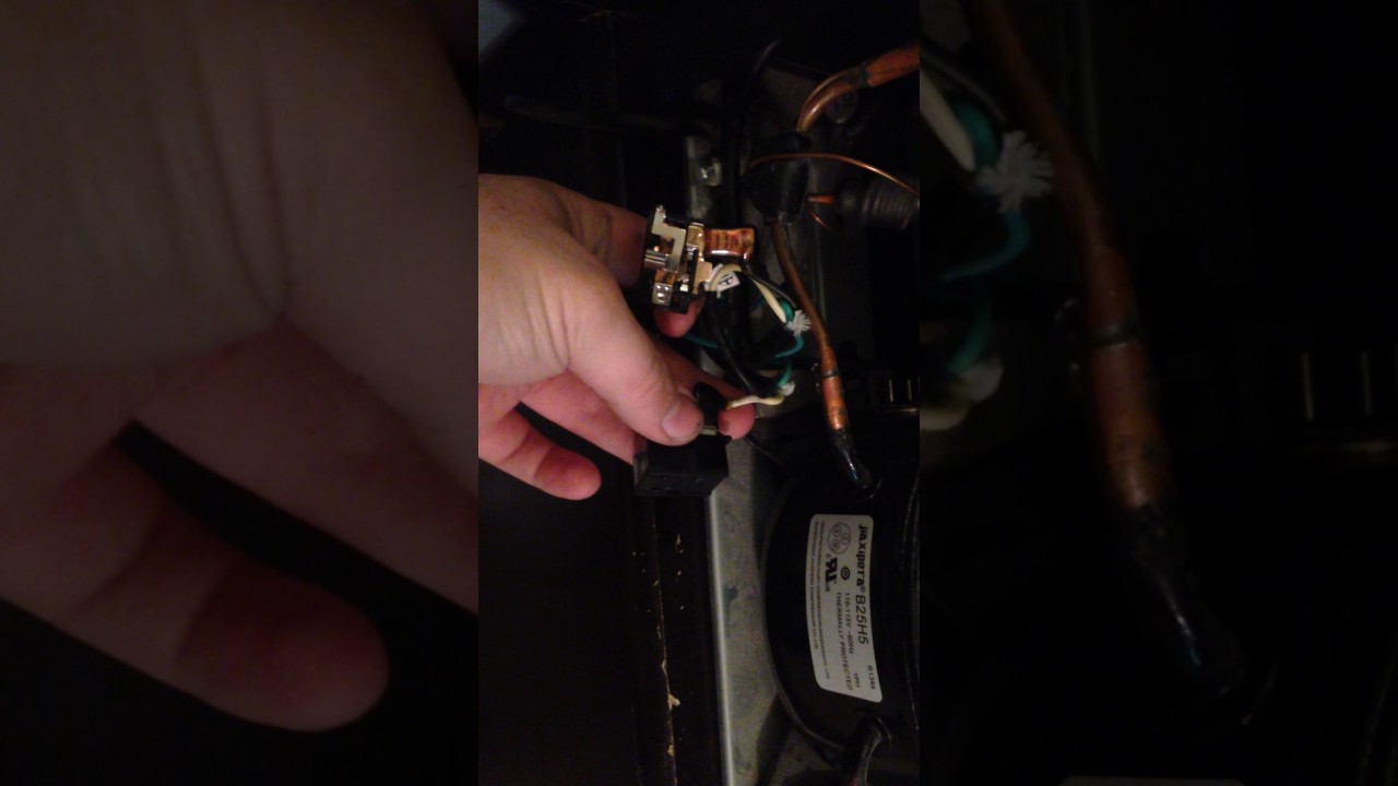 How to fix a black a Black and Decker mini fridge.
