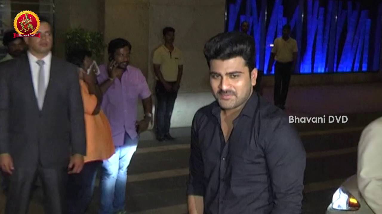 Sharwanand at Chiranjeevi 61st Birthday Celebrations