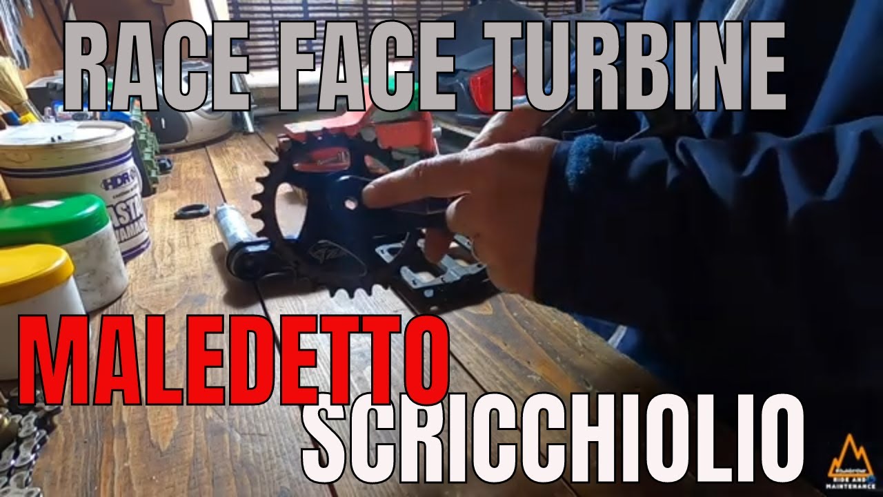 SMONTAGGIO ASSE GUARNITURA RACE FACE CINCH