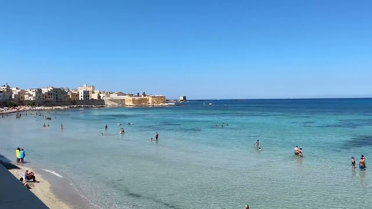 Spiaggia delle Mura di Tramontana - Trapani (TP) - Sicilia - @tuttitaly - www.tuttitaly.com
