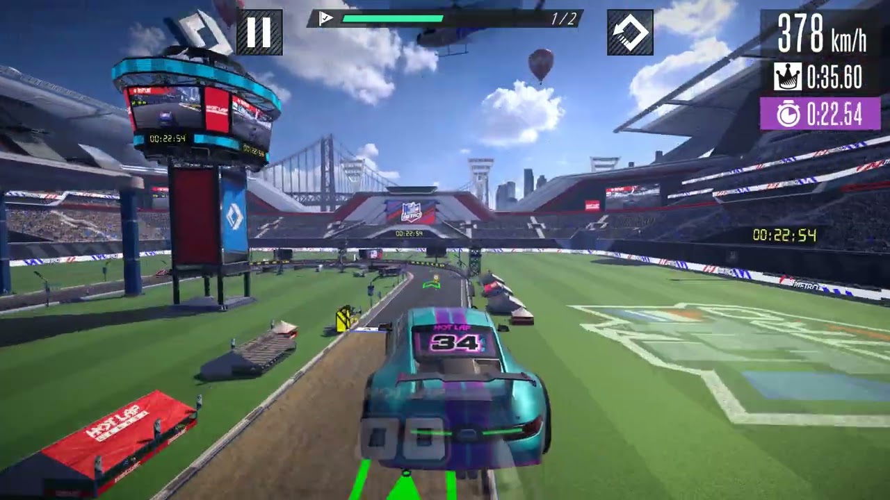 Hot Lap League - Metro Medium 01 World Record (0:35.53)