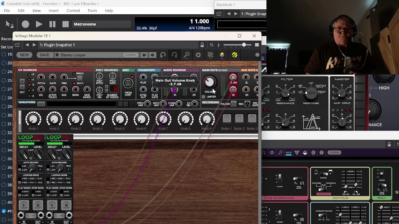 Cherry Audio MG-1 plus Filtomika Filter