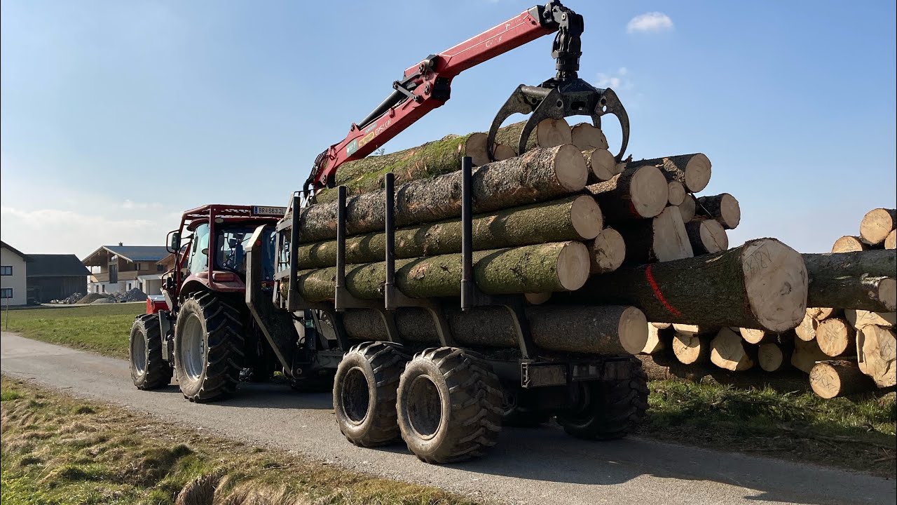 Bauholz ausfahren