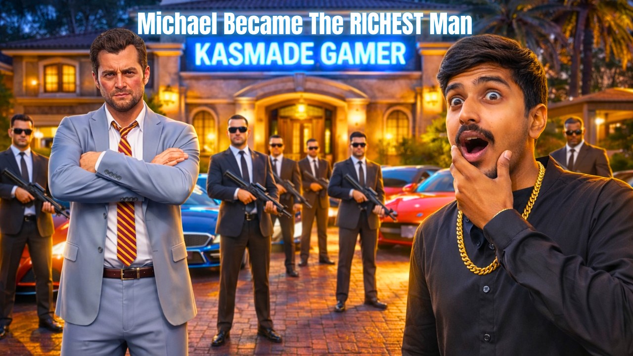 Michael Became The RICHEST Man in Los Santos | GTA V Part 5 Hindi