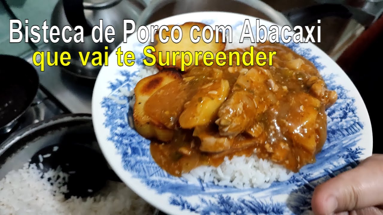 Delícia Cremosa: Receita de Bisteca de Porco com Abacaxi que Vai te Surpreender!