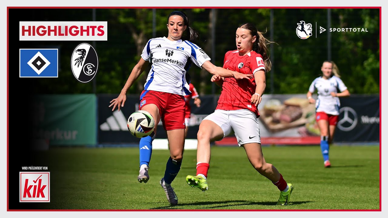 Feiern HSV-Damen auch Bundesliga-Comeback?  | Hamburger SV - SC Freiburg II | 2. Frauen-Bundesliga