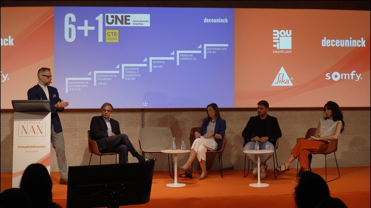 Deceuninck en la jornada de NAN Arquitectura: Industrialización para una construcción más eficiente