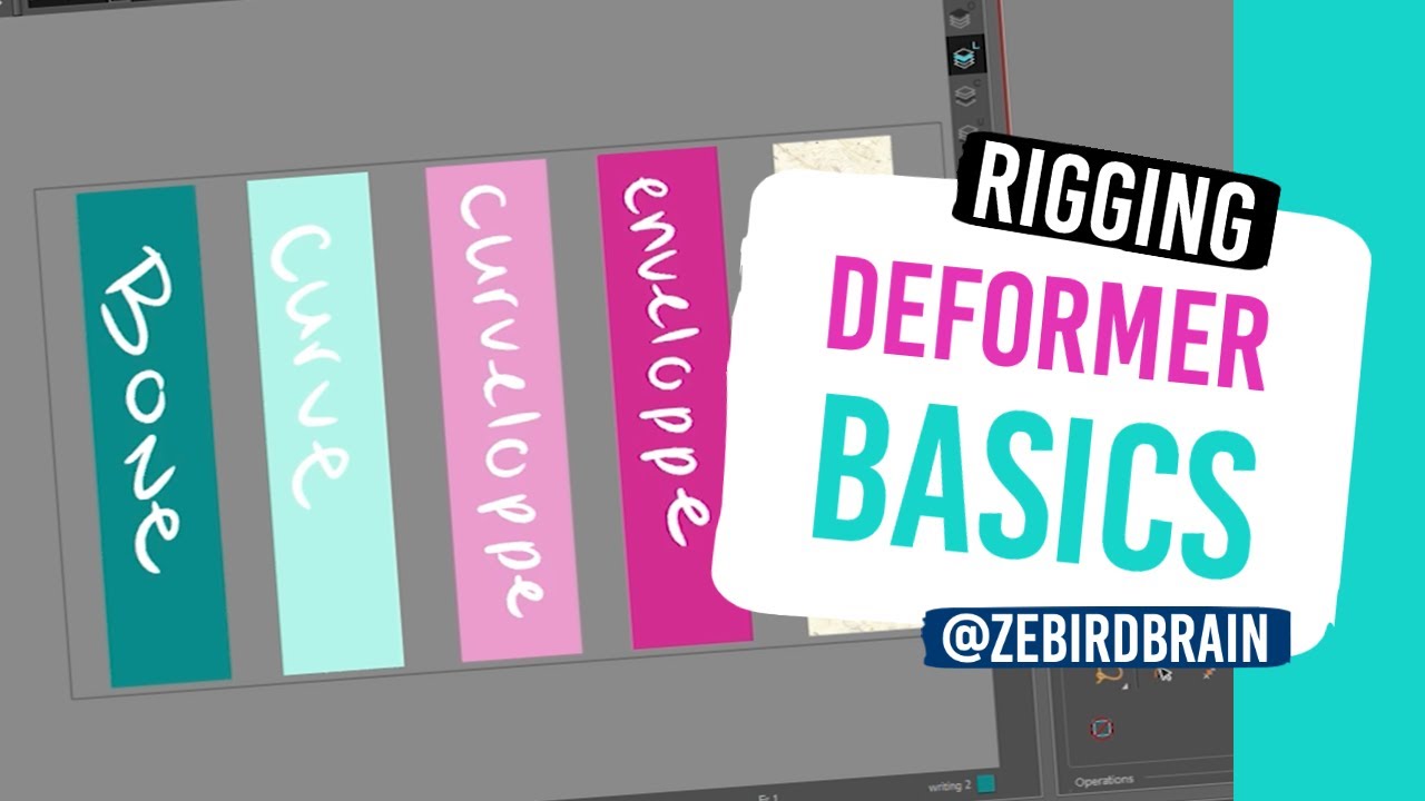 RIG - Deformer Basics part 1 (Harmony 17)