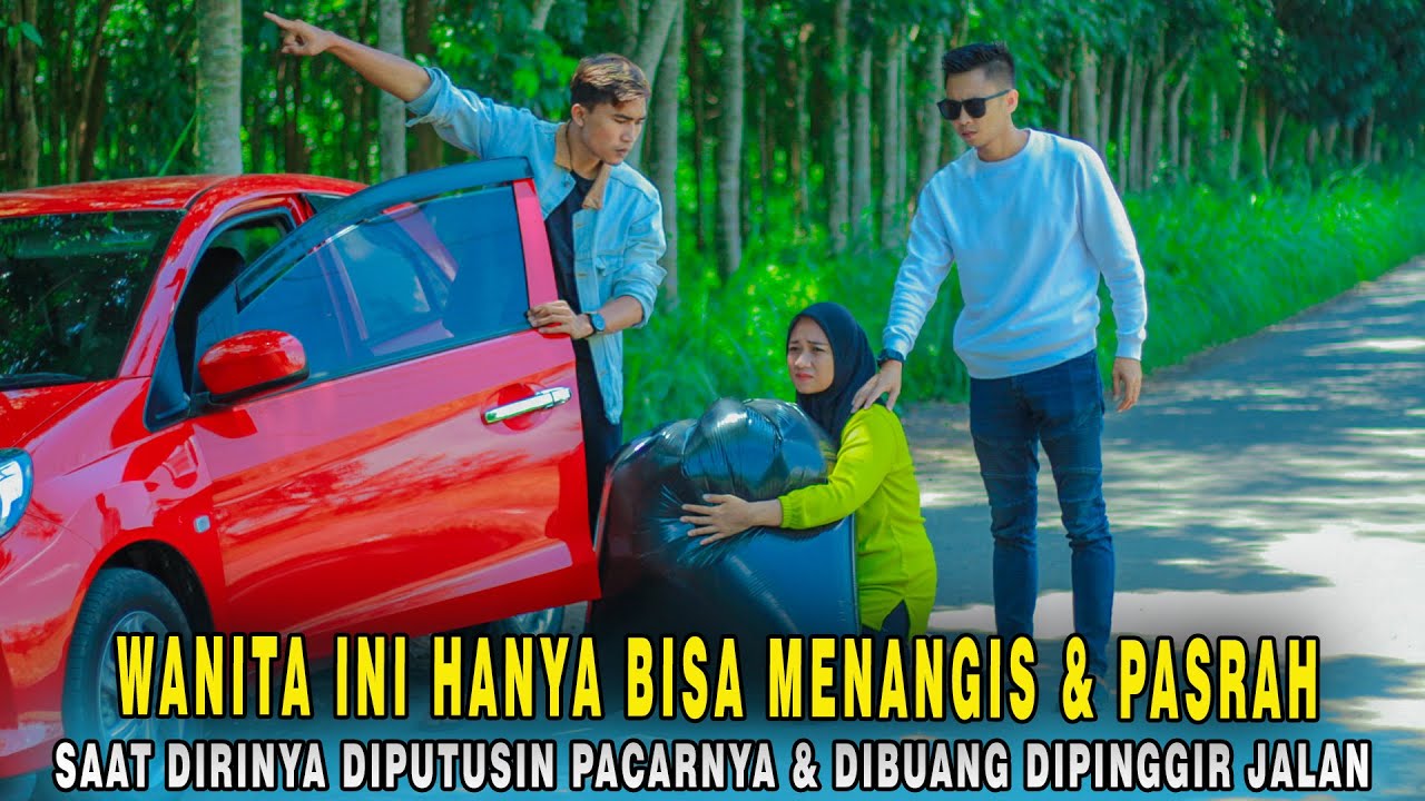 WANITA INI HANYA BISA MENANGIS & PASRAH SAAT DIPUTUSIN PACARNYA & DIBUANG DIPINGGIR JALAN!! ternyata