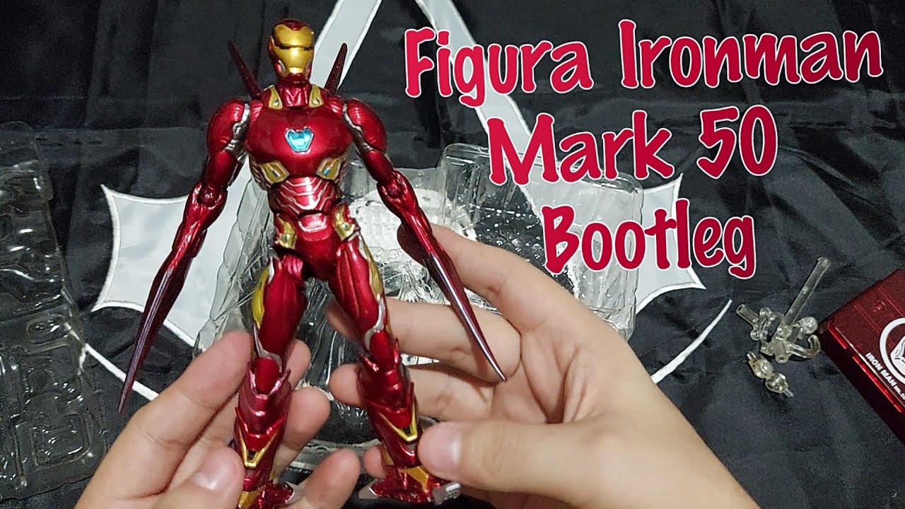 Figura Ironman Mark 50 Infinity War Bootleg Aliexpress Unboxing En Español