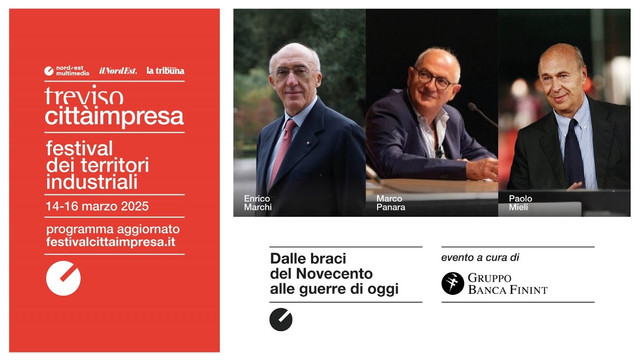 EVENTO DI ANTEPRIMA. DALLE BRACI DEL NOVECENTO ALLE GUERRE DI OGGI