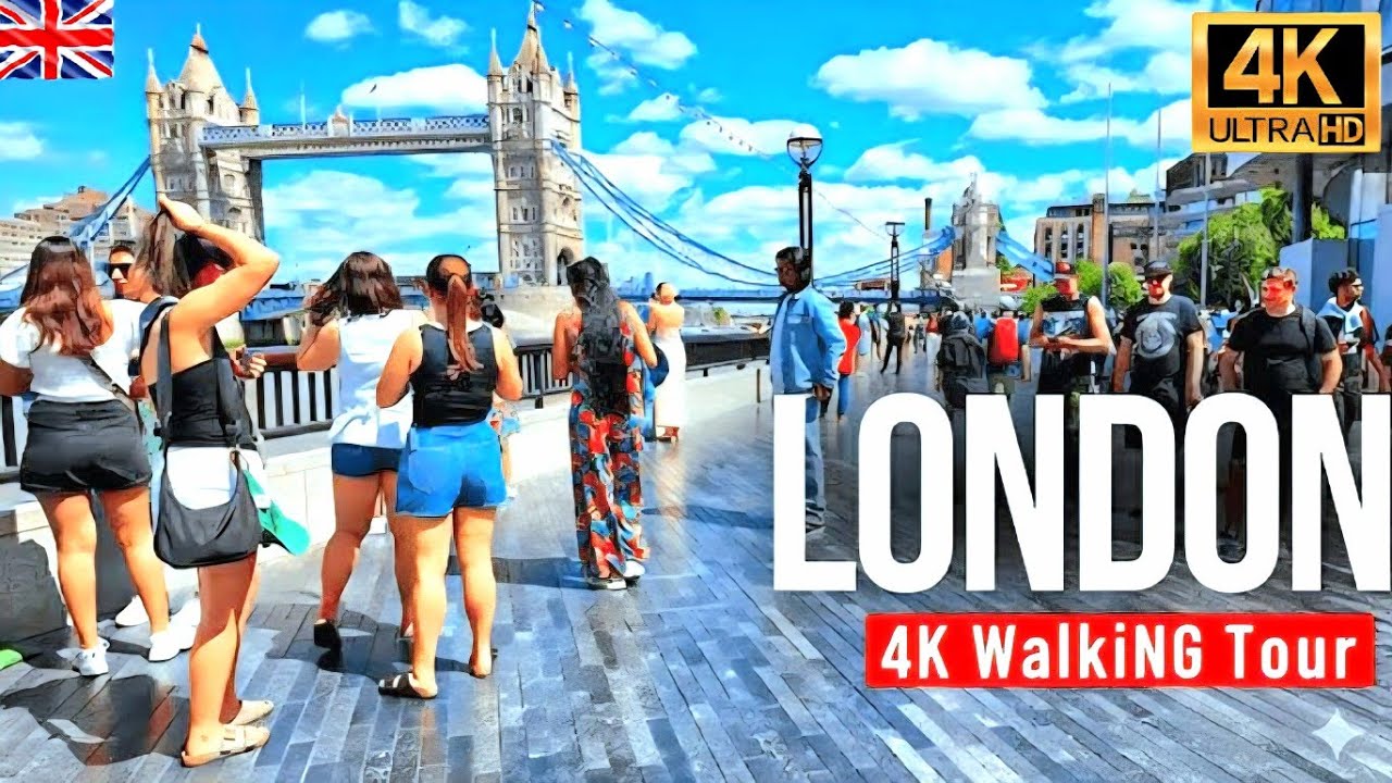 [4K] LONDON, England 🇬🇧 Europe’s Most Powerful Capital | 4K Walking Tour