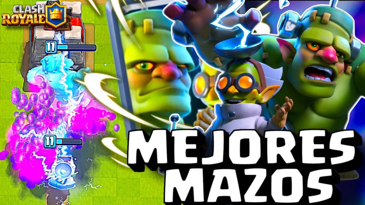 LOS 5 MEJORES MAZOS CON EL DUENDESTEIN 🎃 EL NUEVO CAMPEÓN | CLASH ROYALE TEMPORADA 64