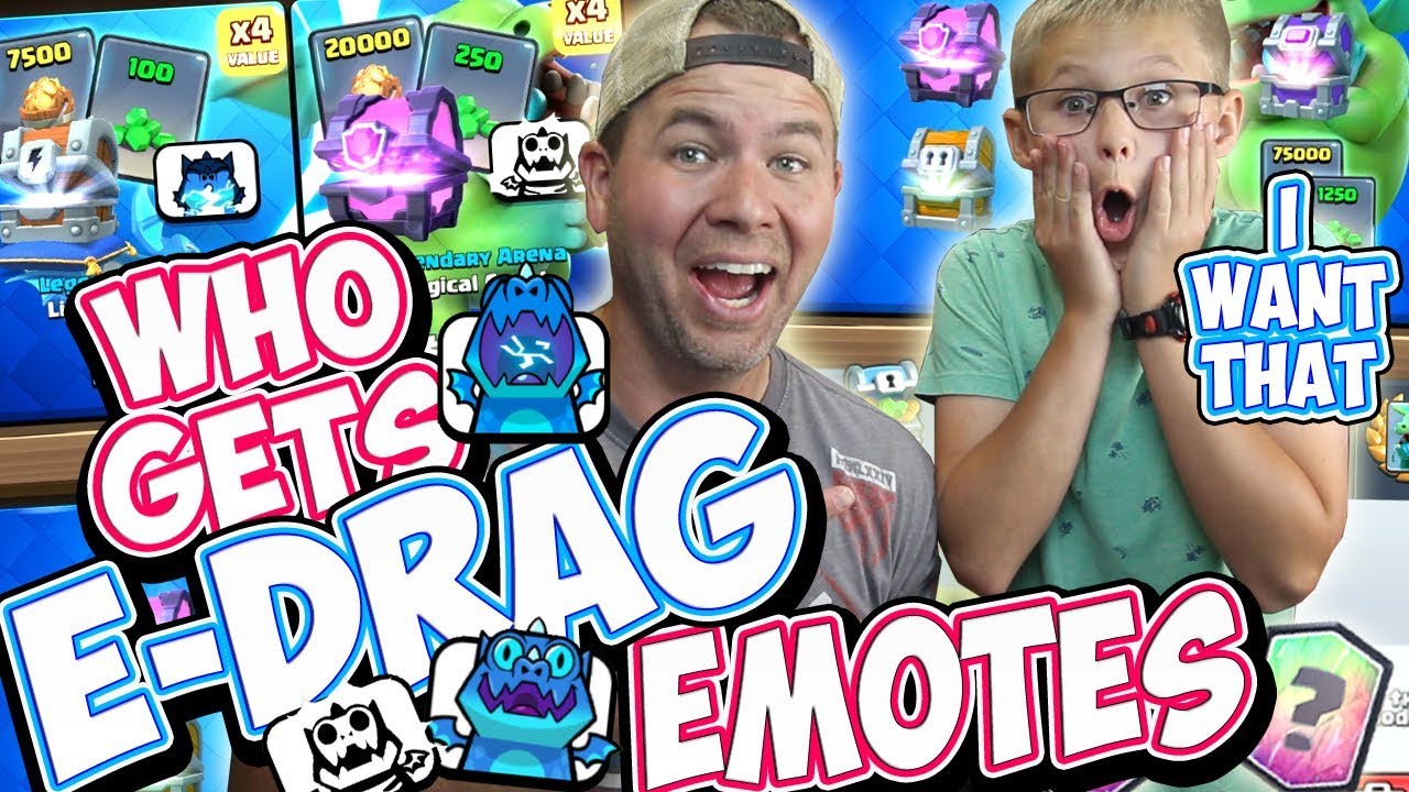 WHO WILL WIN the EMOTE OFFERS?! Special Electro Dragon Challenge!