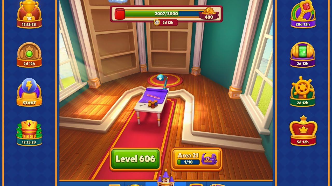 Royal Match Tutorial | Levels 606-618 First Try 