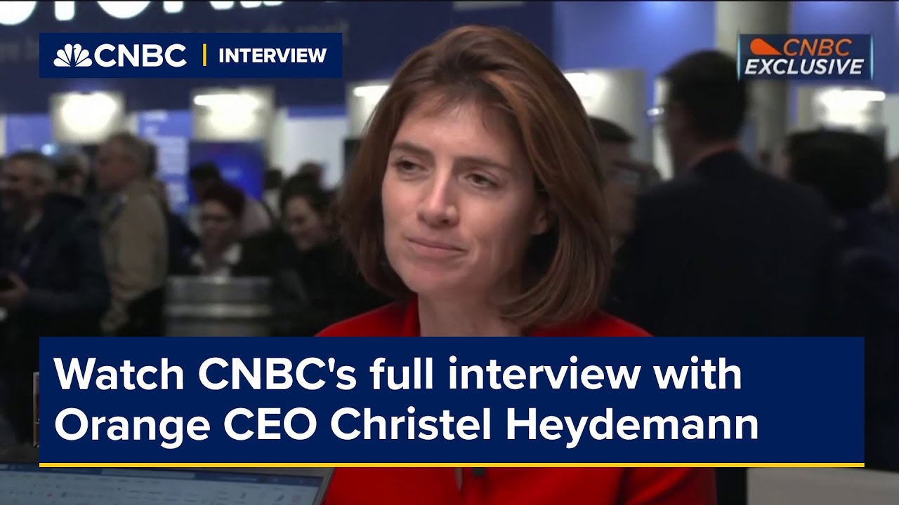 Watch CNBC's full interview with Orange CEO Christel Heydemann