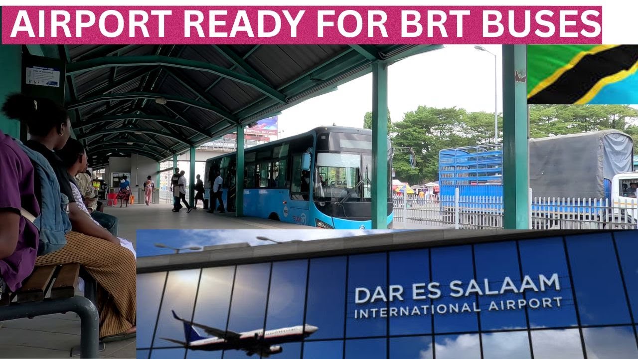 Julius Nyerere International Airport is Ready for BRT Buses!! Just WOW!!
