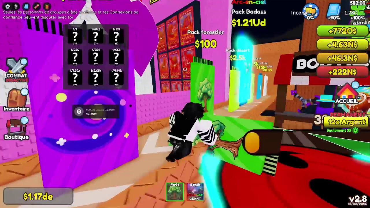 Trade escape tsunami for lucky block