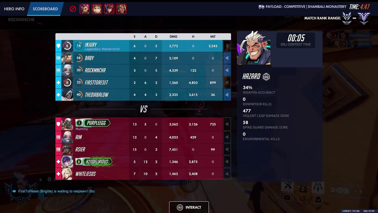 i hate bein' a !sober! !SOSA! doomfisting in ranked  [DROPS]