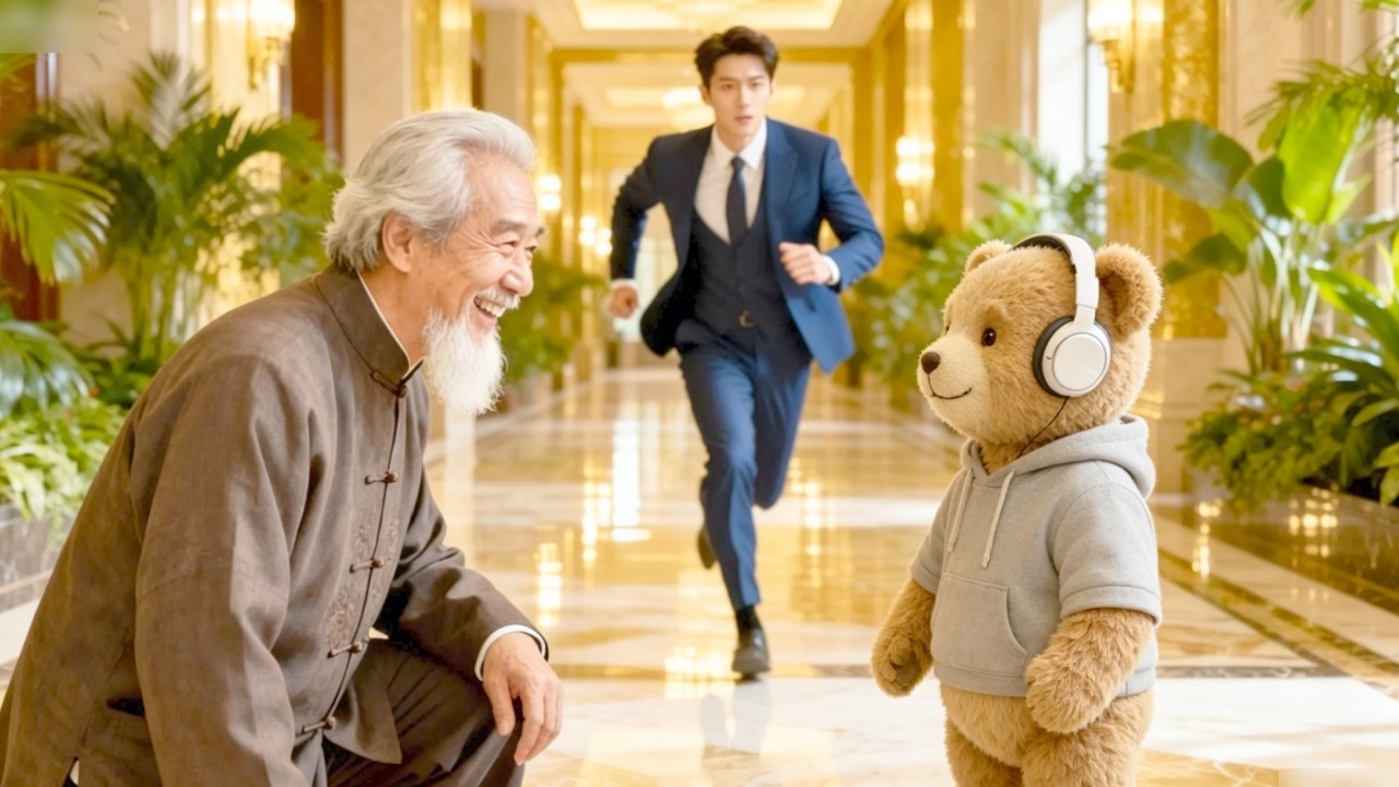 💕かわいい男の子が誤って祖父を抱きしめてしまい、CEOである父親は驚愕しました。
