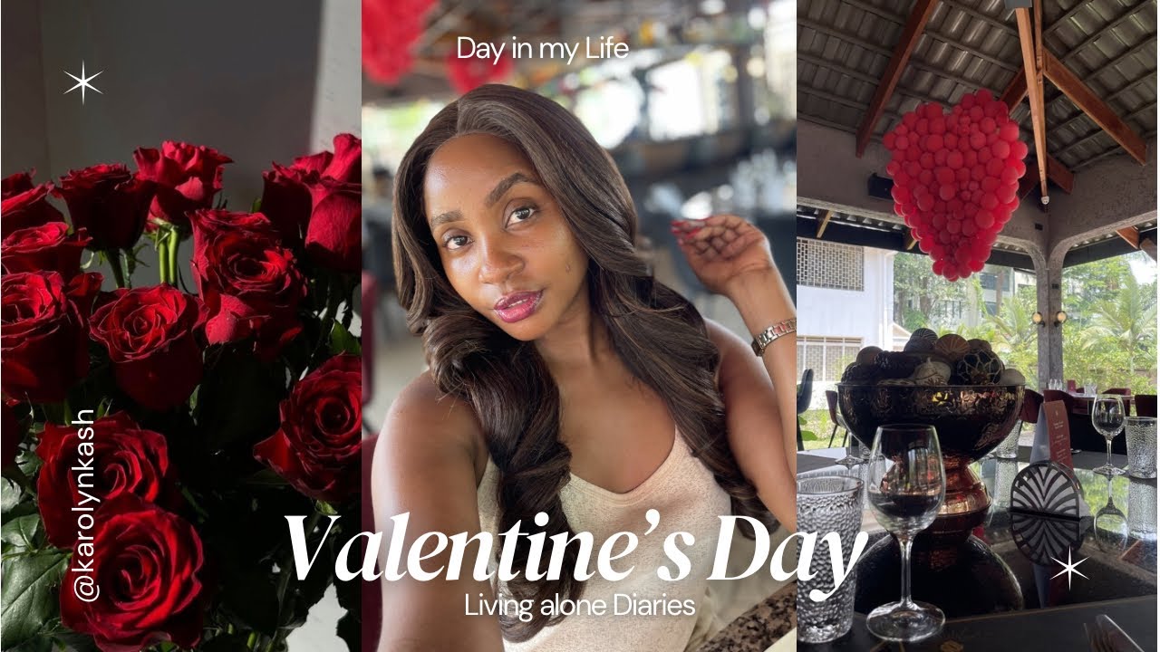 ALONE ON VALENTINE’s DAY IN KAMPALA + Gifts + Solo hanging + Lunch + New Spot + embracing Singleness