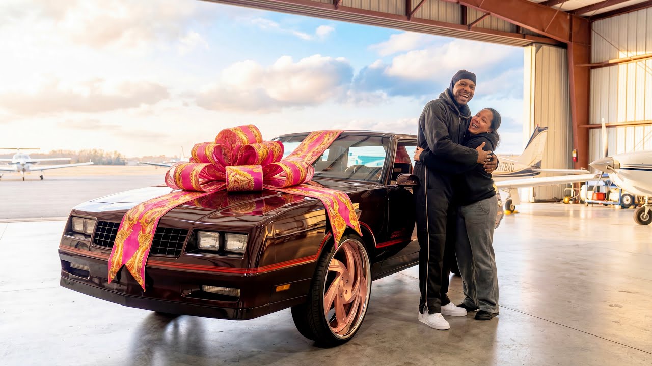 SURPRISING MY FRIEND WITH MY 86 MONTE CARLO SS HER FIRST DRIVE 
