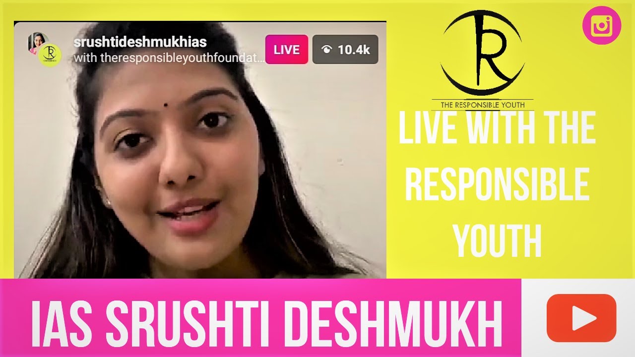 Srushti Deshmukh IAS | AIR-5 | UPSC Preparation | Live Session | Book Lists for UPSC | IAS Startegy