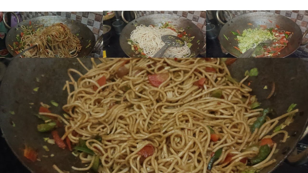 Street Style Chowmein 😋🔥”“5 Min Ki Tasty Chowmein 🍜💥”#chowmein#streetstylechowmein#vegchowmein#