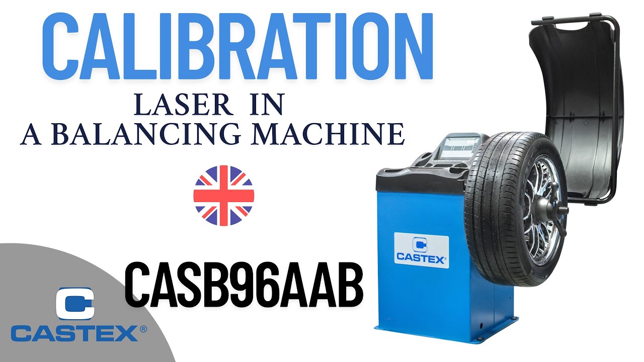 Calibration  laser in a balancing machine CASB96AAB