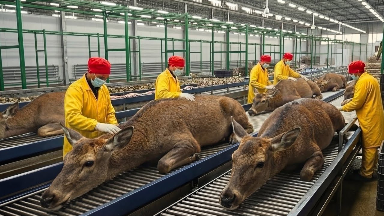 Inside the Venison Meat Factory  From Forest Harvest to Luxury Dining