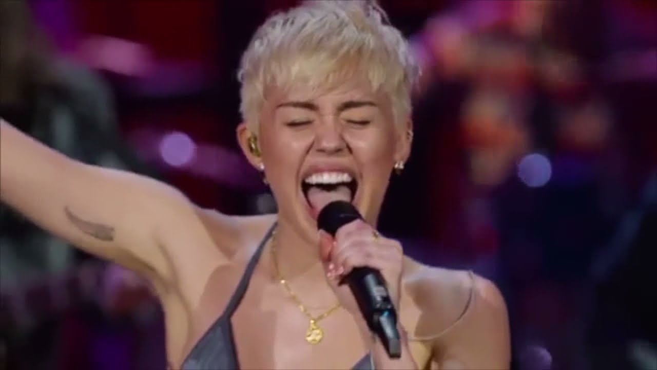 Miley Cyrus's most powerful vocals
