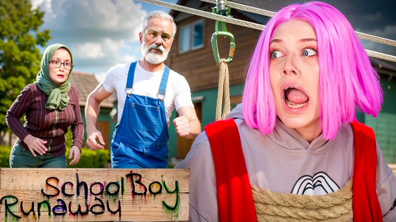 АЛИНКА СБЕЖАЛА ОТ ДЕДА и БАБКИ НА ТРОСЕ | СКУЛБОЙ