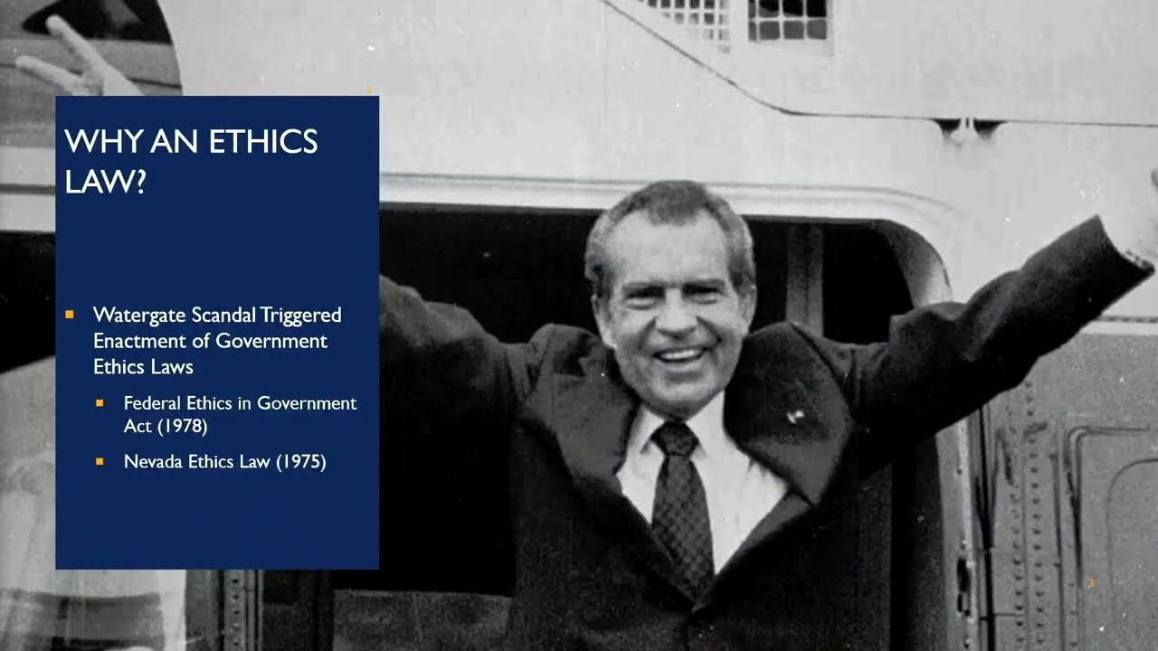 Nevada Ethics in Government Law