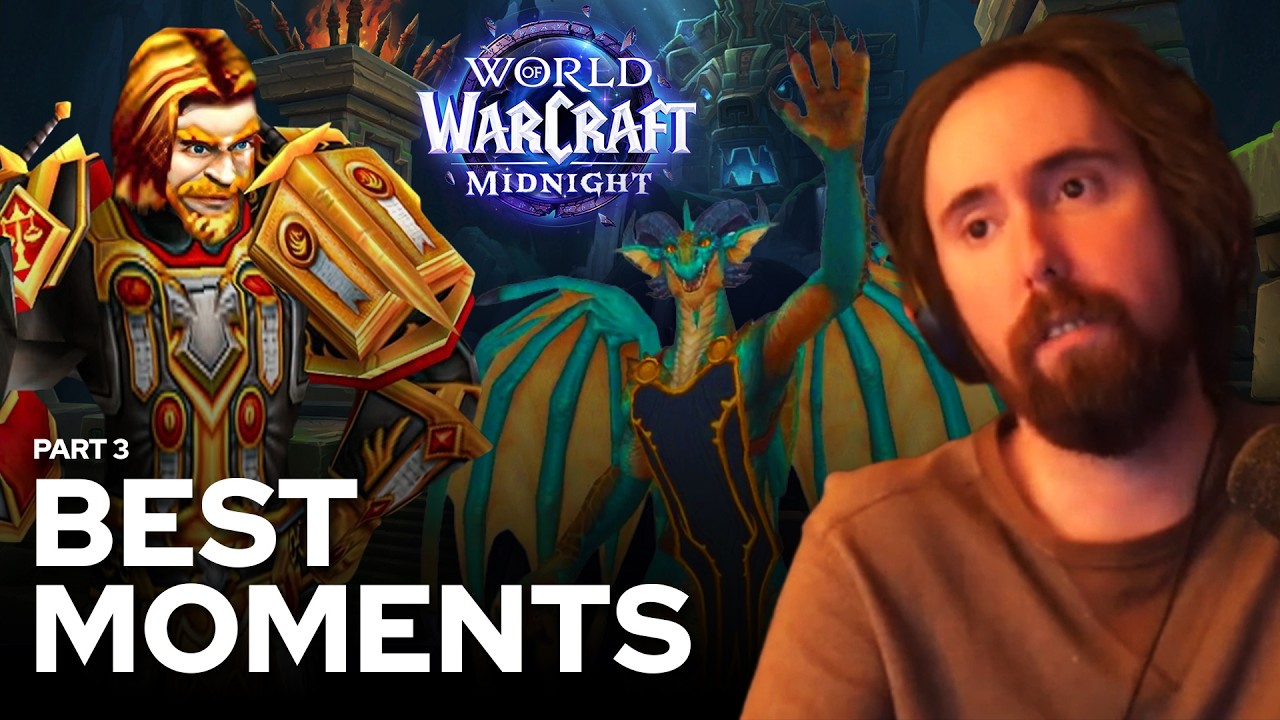 Asmongold & Mcconnell WoW Midnight Stream BEST MOMENTS (PART 3)
