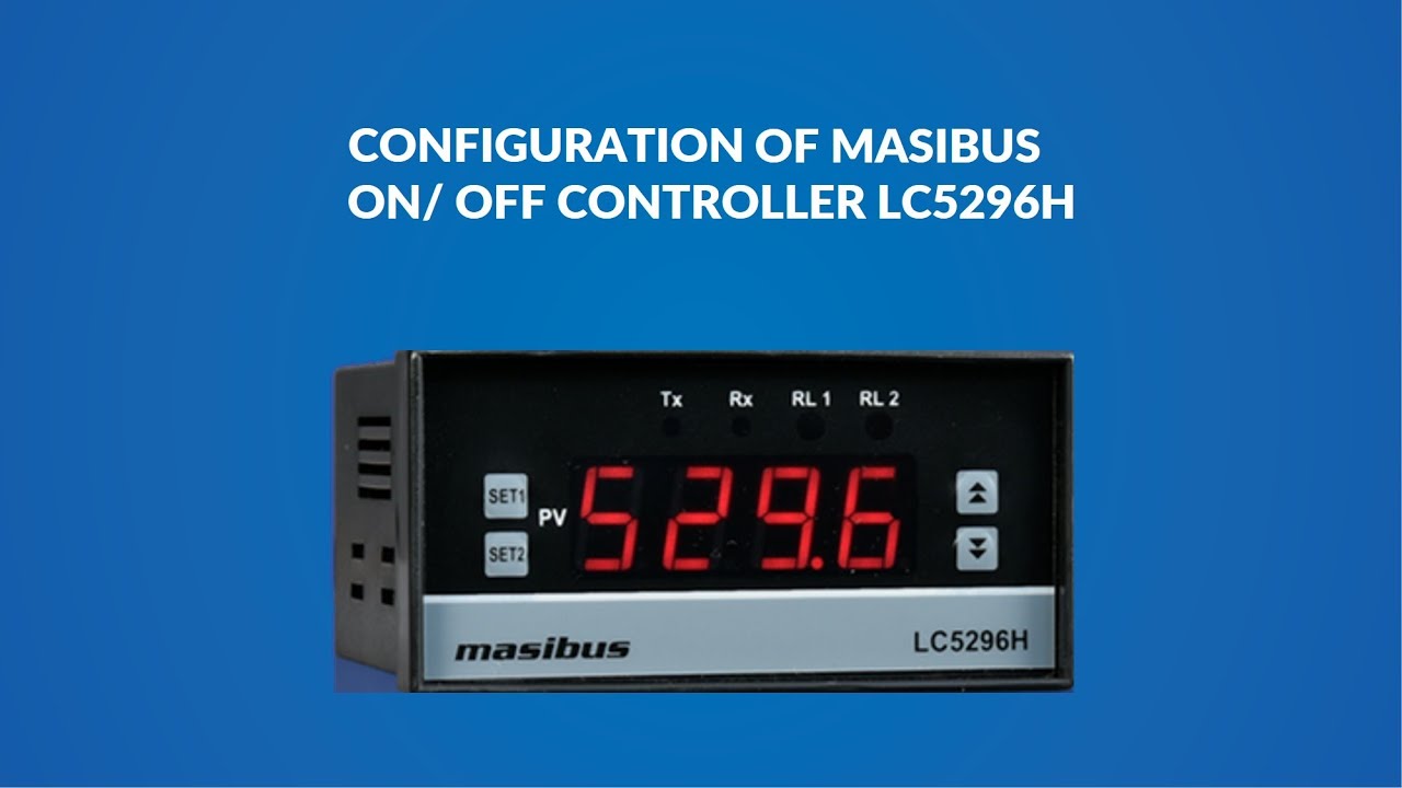 Masibus ON/ OFF Controller LC5296-H Configuration