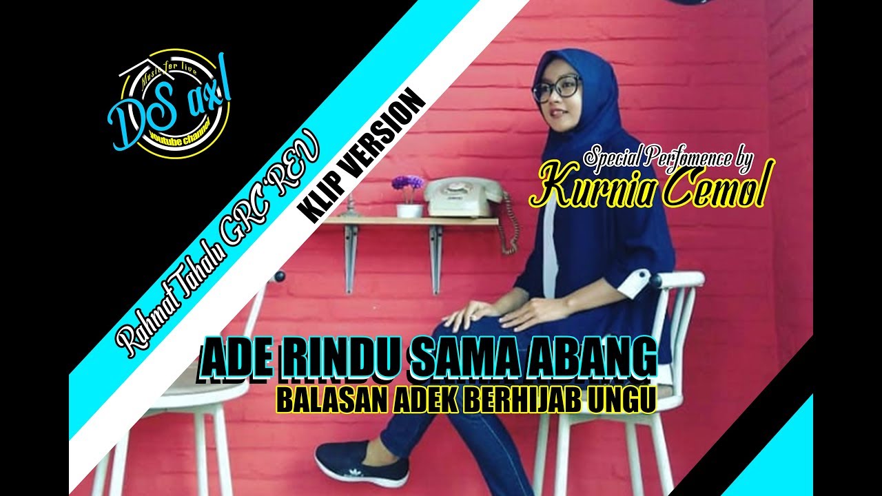 NEW BOSKU | DJ SLOW ADEK RINDU ABANG (BALASAN ADEK BERHIJAB UNGU) | KLIP VERSION