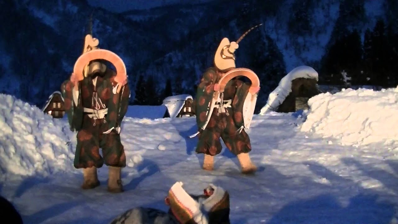 こきりこ節  富山県五箇山にて