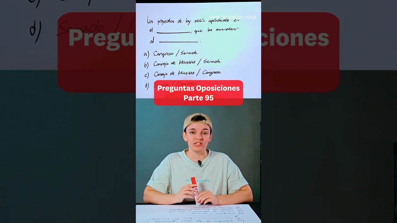 Preguntas de Oposiciones (Parte 95) pregunta de huecos
