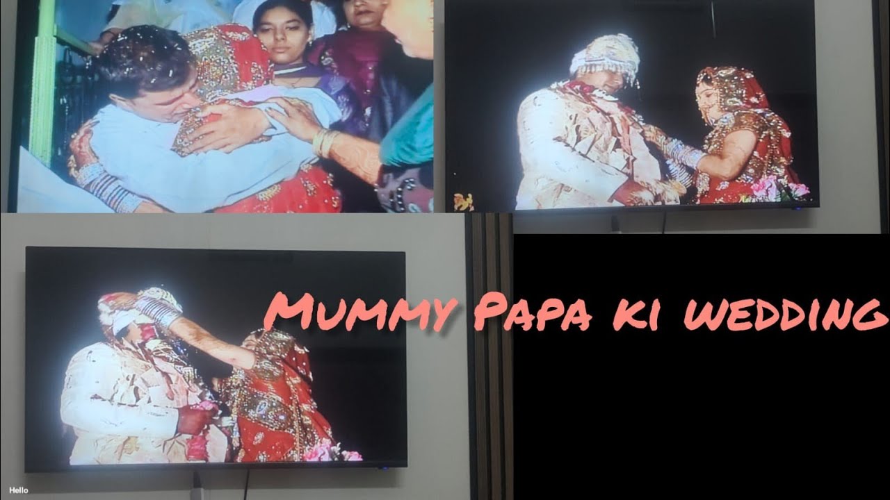Ajj Dekhi mummy papa ki wedding aur ye kya  usmein ham bhi hain😲😲🫨🫨😱😱