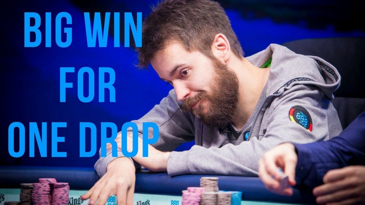 Dominik Nitsche Wins &euro;3,487,463 Big One for One Drop.