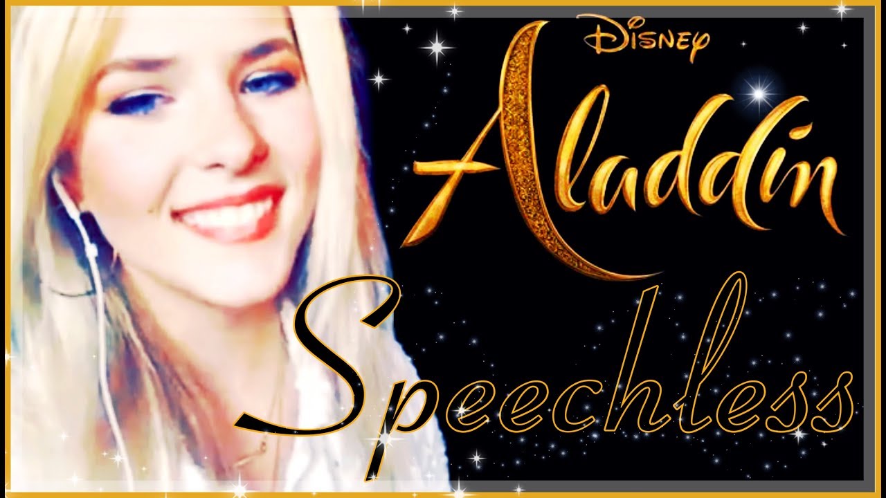 Speechless Aladdin Disney Sarah Cleary cover