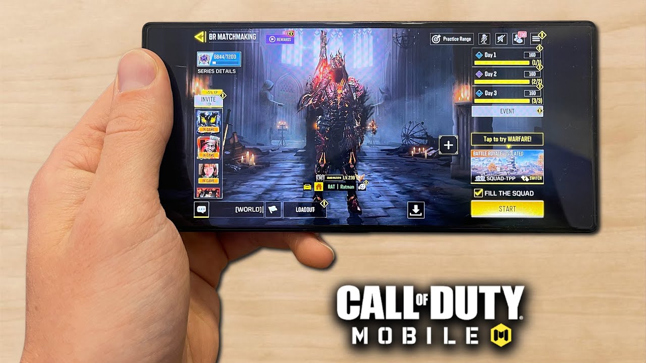 Я играл в COD Mobile на САМОМ МОЩНОМ ТЕЛЕФОНЕ 🤯(2023)