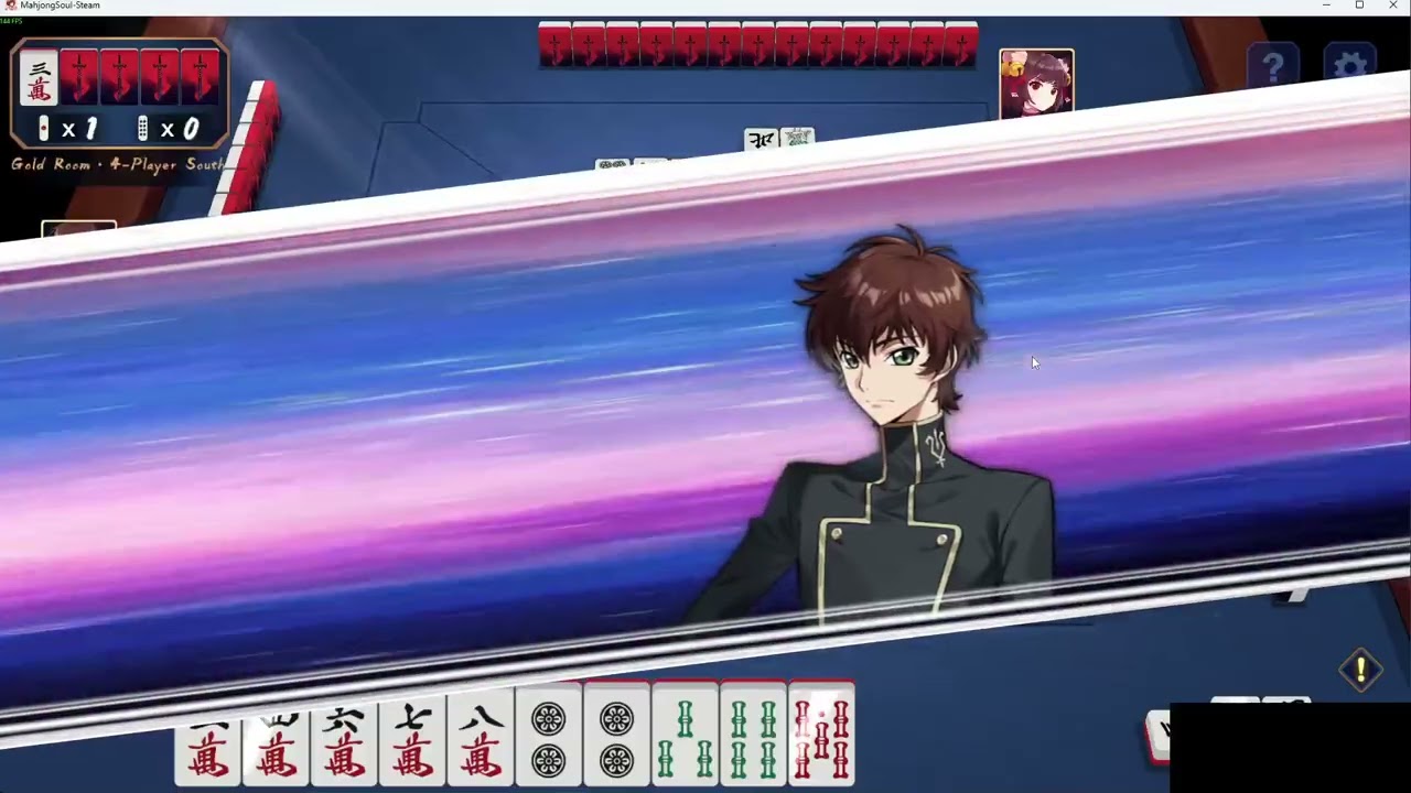 Mahjong Soul Live Commentary #4 (Gold Room)