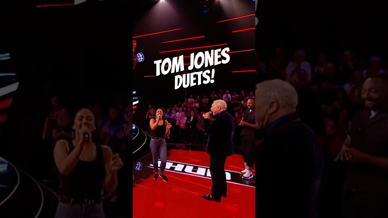 Tom Jones Duets with Lucky Girl From Wales! 🎤