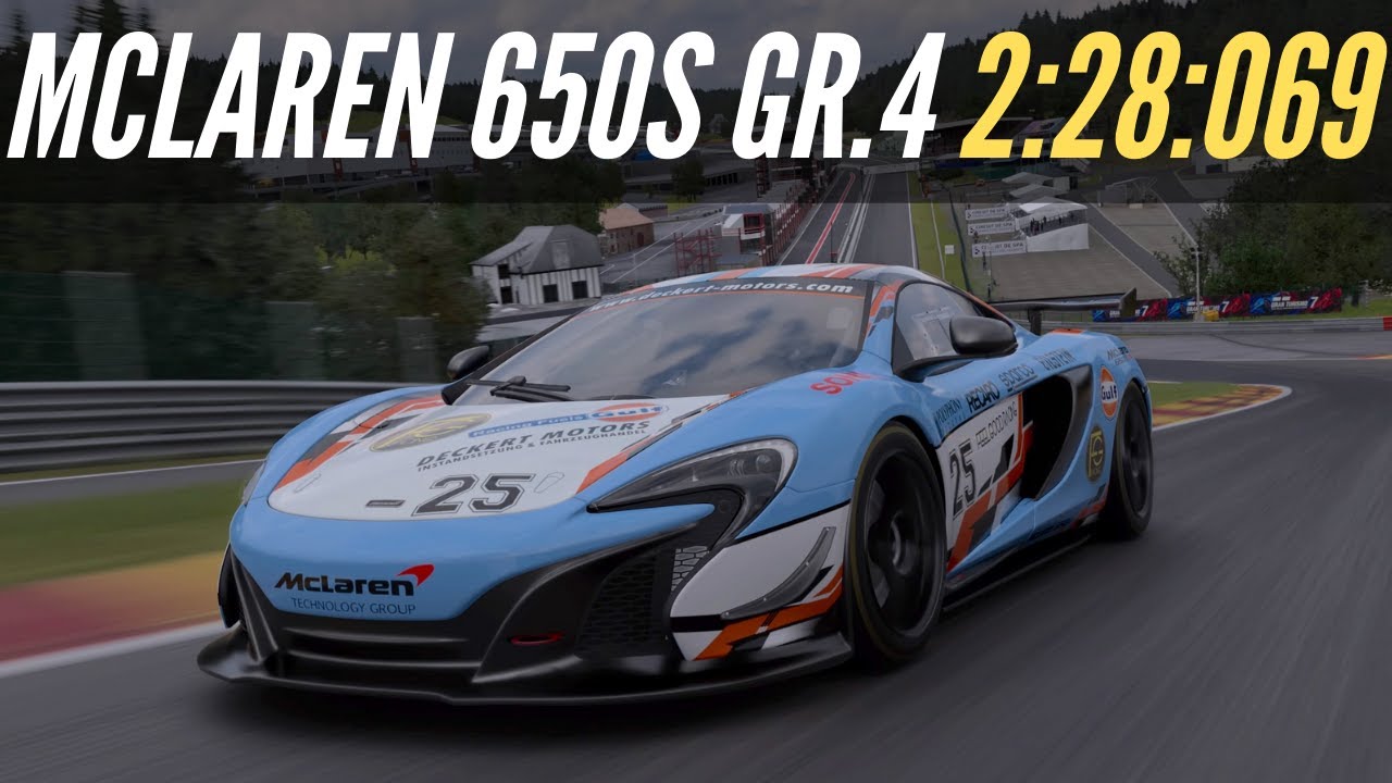 Gran Turismo 7: Daily Race Spa | McLaren 650S Gr. 4 Hotlap [4K]