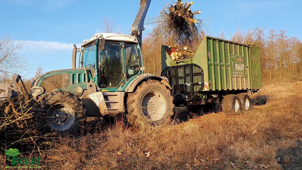 Renaturierung von Kalkmagerrasen Pm Trac / Valtra / Westtech